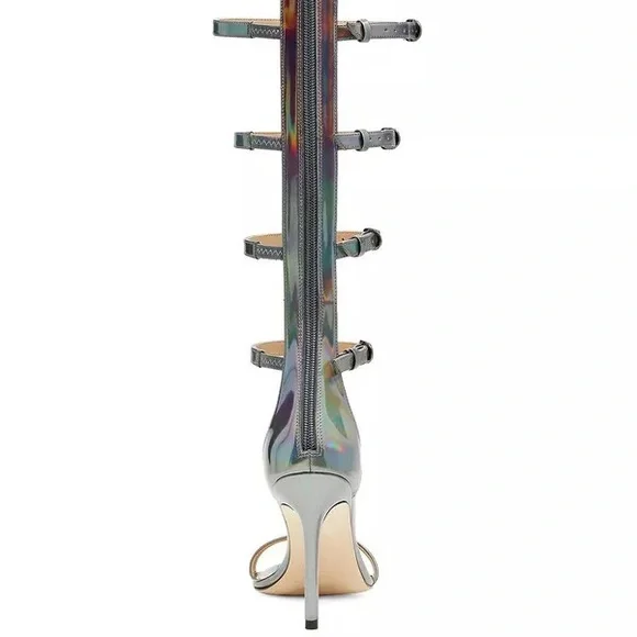 Stuart Weitzman Nudistcurve Gladiator 100 Sandal - Picture 5 of 10